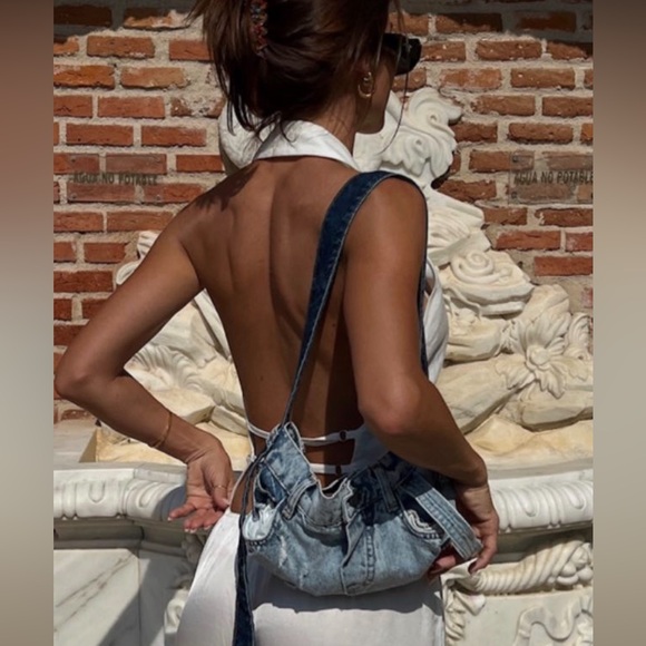 Zara White Halter Top - Picture 5 of 5